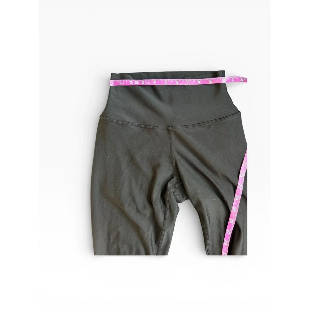 Alo Yoga High Waist Leggings black High Waisted cropped Size XS S‎